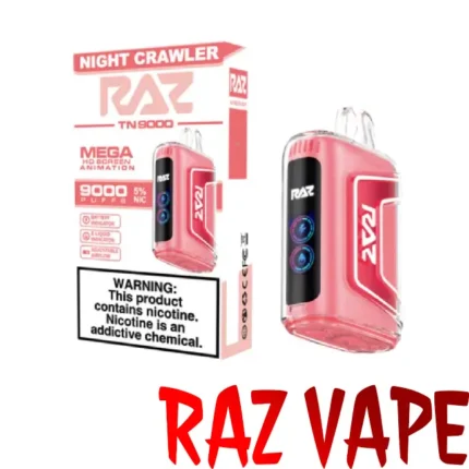 Night Crawler - Raz TN 9000 Puffs Best Disposable Vapes