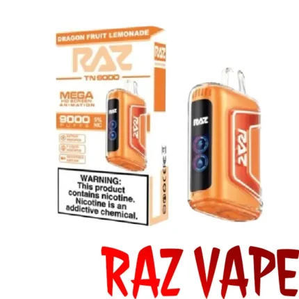 Dragonfruit Lemonade - Raz TN 9000 Puffs Disposable Vape