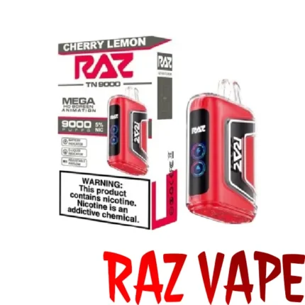 Cherry Lemon - Raz TN 9000 Puffs Disposable Vape