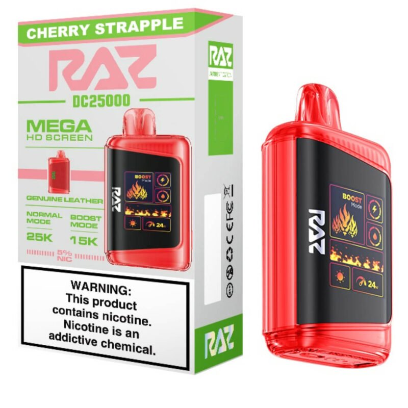 Cherry Strapple Disposable Vape 25000 Puffs by Raz Vapes