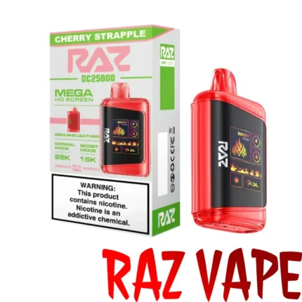 Cherry Strapple - Raz DC25000 Puffs Best Disposable Vape