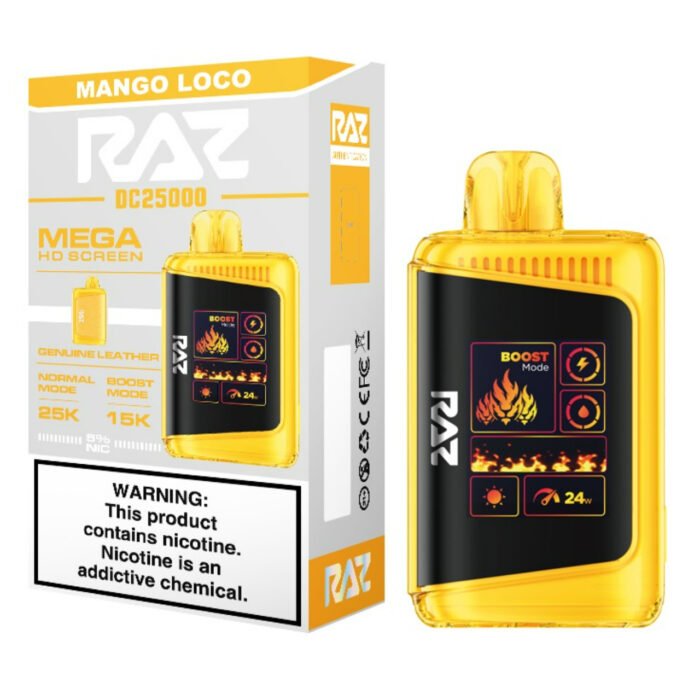 Mango Loco - Raz DC25000 Puffs Disposable Vape