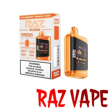 Strawberry Orange Tang - Raz DC25000 Puffs Disposable Vape