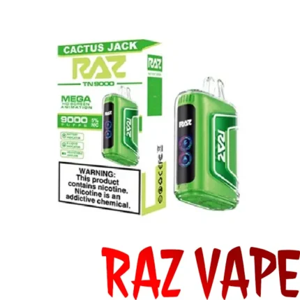 Cactus Jack - Raz TN 9000 Puffs Disposable Vape