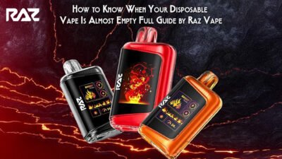 How to Know When Your Disposable Vape Is Almost Empty