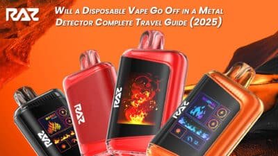 Will a Disposable Vape Go Off in a Metal Detector