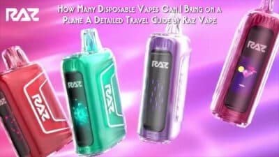 How Many Disposable Vapes Can I Bring on a Plane A Detailed Travel Guide by Raz Vape