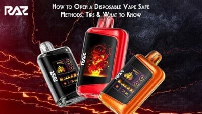 How to Open a Disposable Vape Safe Methods, Tips & What to Know