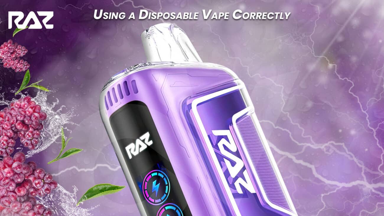 Using a Disposable Vape Correctly