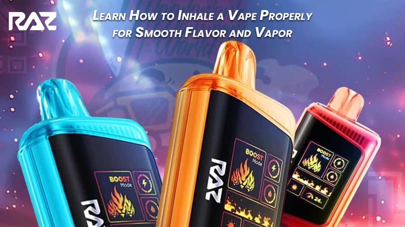 Learn How to Inhale a Vape Properly for Smooth Flavor and Vapor