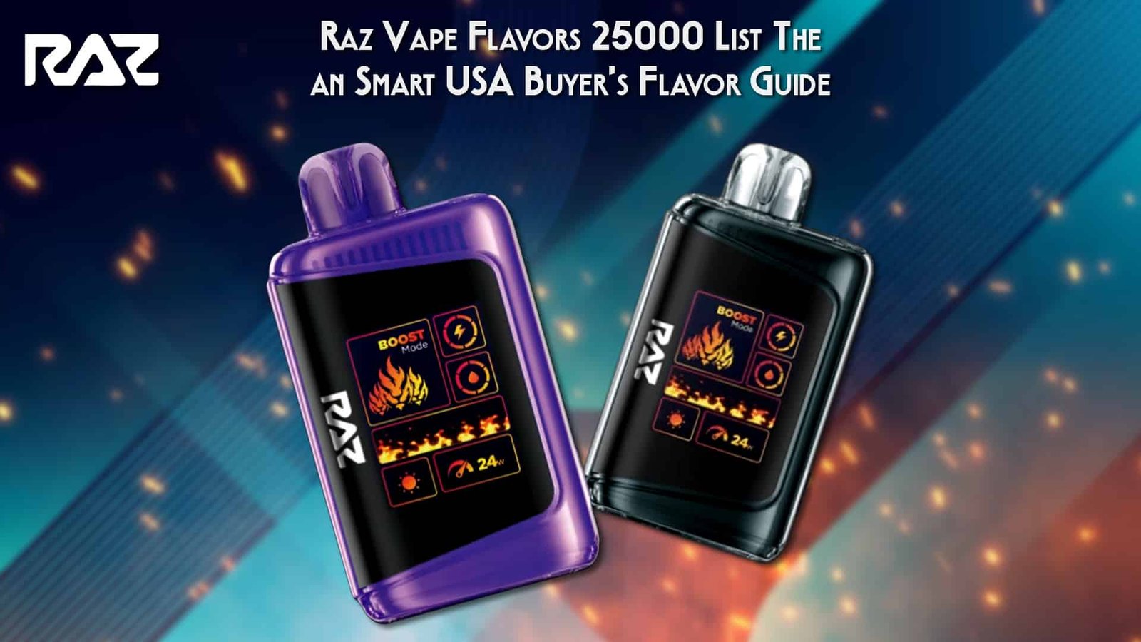 Raz Vape Flavors 25000 List