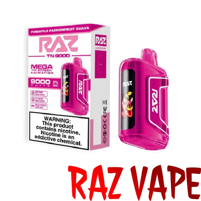Pineapple Passionfruit Guava Raz